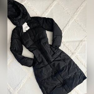 Women's Black Puffer Coat